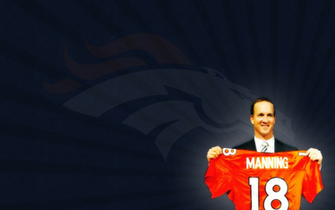 Peyton Manning Wallpaper Is A Denver Bronco