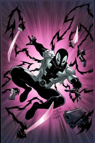 Deadpool Back In Black Venompool Lim Variant Set