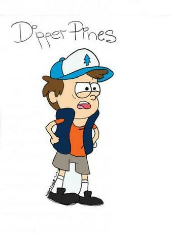 Dipper Pines By Xopjoxo