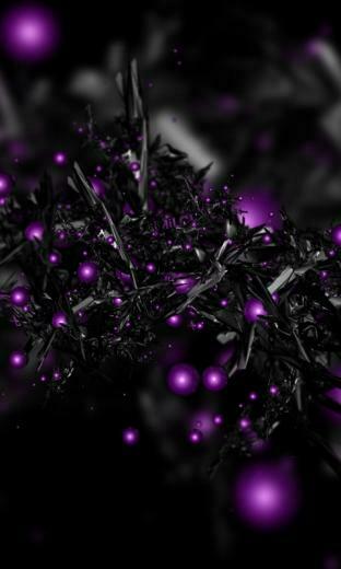 Purple N Black Abstract Mobile Wallpaper Apps