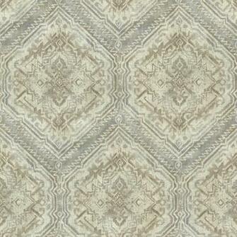 Hocking Hills Blue Navajo Medallion Wallpaper Bolt By