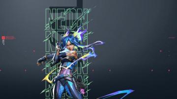 Neon Valorant Wallpaper iPhone Phone 4k 8180e