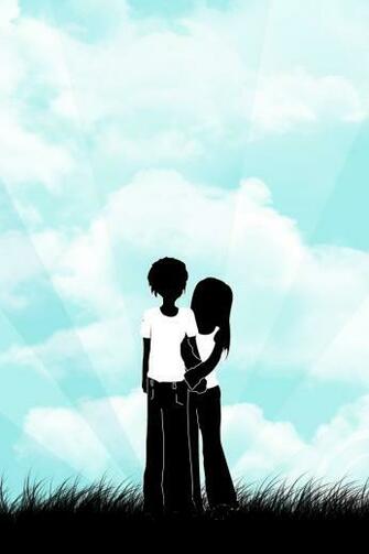 Couple Cute Background For iPhone 3gs 4s