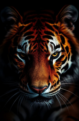 Angry Tiger Eyes Wallpaper