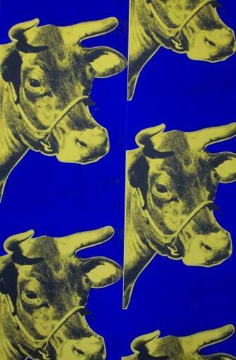Andy Warhol Cow Wallpaper