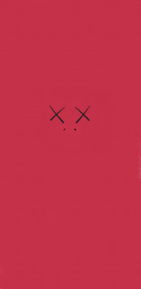 Kaws Red Wallpaper R Mobilewallpaper