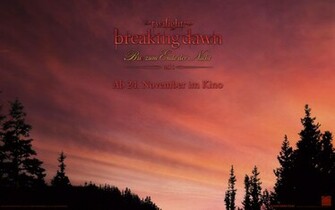 German Breaking Dawn Wallpaper The Movie