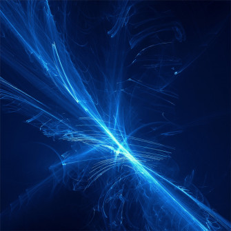 Fractal Blue Abstract 3d 5k iPad Pro Wallpaper