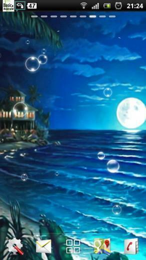 Night Beach Live Wallpaper Android