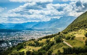 From Mountain Widescreen HD Wallpaper