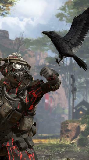 Beautiful Apex Legends Phone Wallpaper Bloodhound Crow