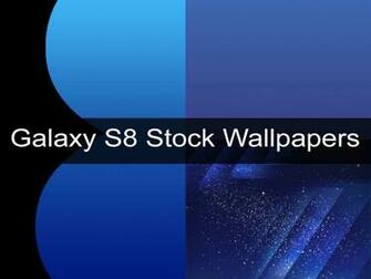 Samsung Galaxy S8 Stock Wallpaper Leaked
