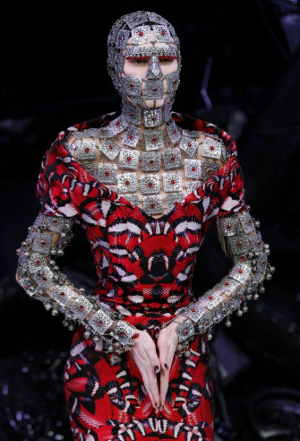 The Snake Dress By Alexander Mcqueen Wallpaper