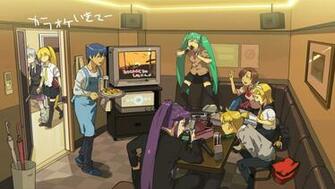 Vocaloid Hatsune Miku Kagamine Rin Len Meiko Kaito