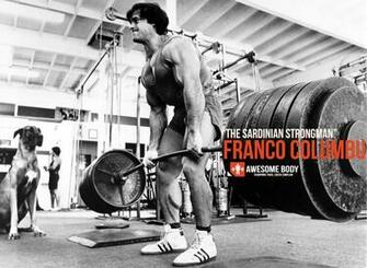 Franco Columbu Deadlift Poster Bodybuilding Wallpaper HD