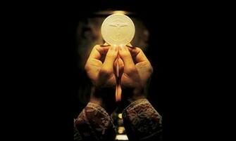 Catholic Wallpaper Eucharist Christian With The