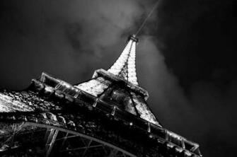 Paris Black And White Wallpaper