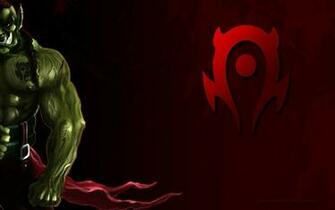 World Of Warcraft Horde Mmo Mmorpg Orc Wallpaper