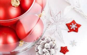 Christmas Red Balls Ornaments Desktop HD Wallpaper Search