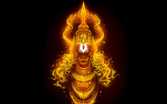 Lord Hanuman Wallpaper 4k Glowing Bajrangbali Hindu God