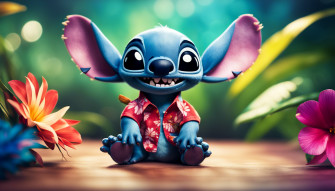 Cute Stitch Computer Wallpaper