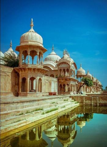 Vrindawan Radha Kund Mathura India Indian Architecture Ancient