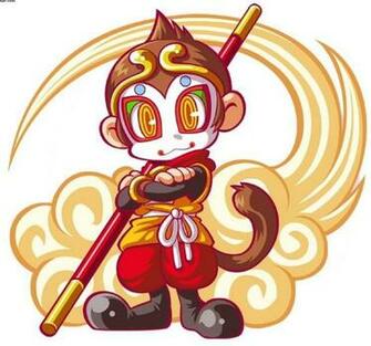 Zodiac Monkey Tattoo Design