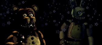 First Fredbear S Family Diner Show Stage Fanmade By Freddyfredbear On