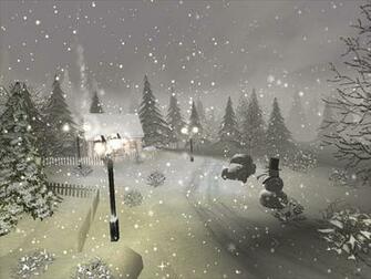 Winter Screensaver Scene