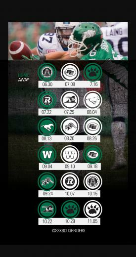 Wallpaper Saskatchewan Roughriders
