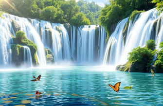 3d Animated Waterfall Wallpaper