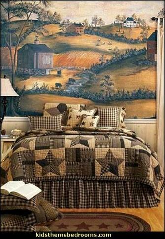Primitive Americana Decorating Style Folk Art Heartland Decor Colonial