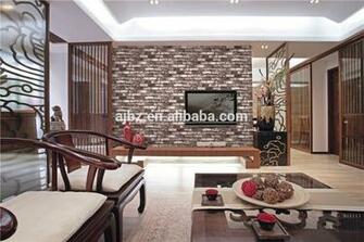 3d Effect Deep Texture Pvc Stone Wallpaper Tv Background