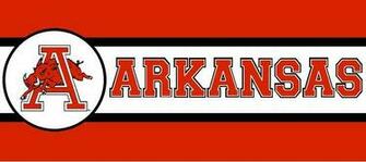 Arkansas Razorbacks Tall Wallpaper Border