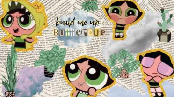 Powerpuff Girls Aesthetic Vintage Desktop Wallpaper Buttercup
