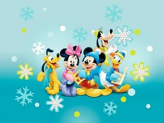 Mickey Mouse Christmas Wallpaper HD In Cartoons