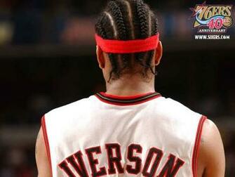 Nba Sixers Allen Iverson Back Philadelphia 76ers Wallpaper