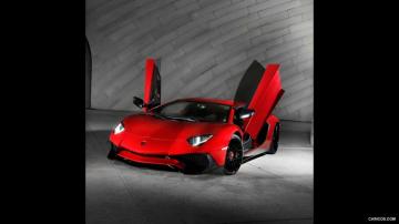 Lamborghini Aventador Lp750 Superveloce Doors Up Front