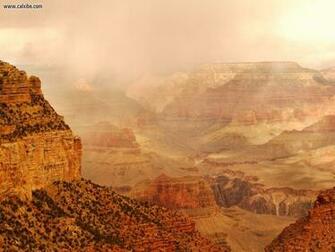 Nature Fog Filled Morning Grand Canyon National Park Picture Nr