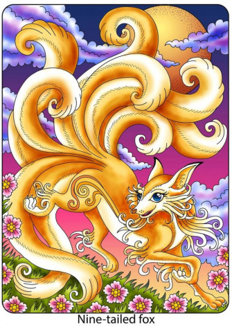 Nine Tailed Fox Wallpaper
