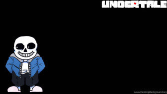 HD Undertale Sans Black Cover A2i4erakla9trltg Wallpaper