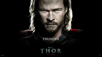 Thor The God Of Thunder From Marvel Studios Movie Wallpaper