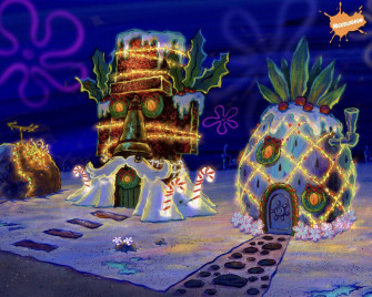 Spongebob Christmas R Wallpaper
