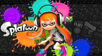 Splatoon Orange Inkling Girl Wallpaper By Dakidgaming On