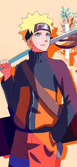 Naruto Uzumaki Anime Phone Wallpaper
