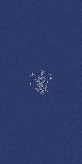 Aesthetic Minimalist Dark Blue Wallpaper In