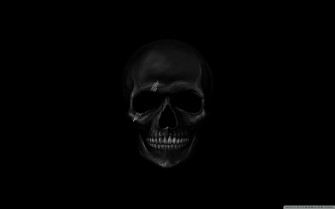 Black Skeleton Wallpaper For