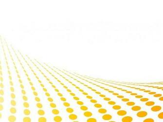 Yellow Dots Perspective In Abstract White Background Vector