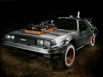 Delorean Dmc Back To The Future Movie Car Computer Wallpaper