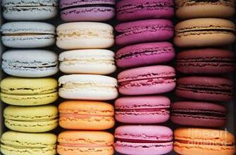 Macarons Background Photograph By Andreasnikolas